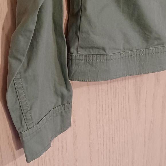 GAP Kids Denim Jacket, Size L (Kids), Lt Green - Picture 7 of 8